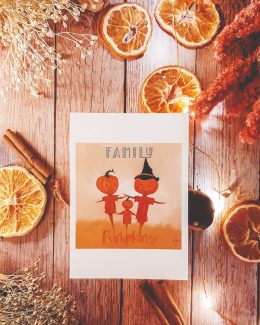 Carte Family Pumpkins