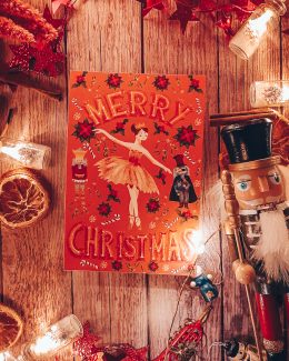 Papeterie Carte de voeux Noël - Danseuse casse noisette