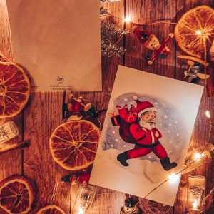Papeterie Carte de Noël - Père Noël