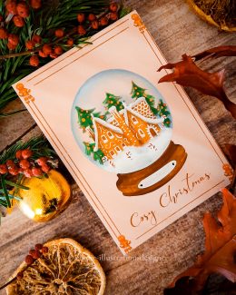 Carte Cozy Christmas
