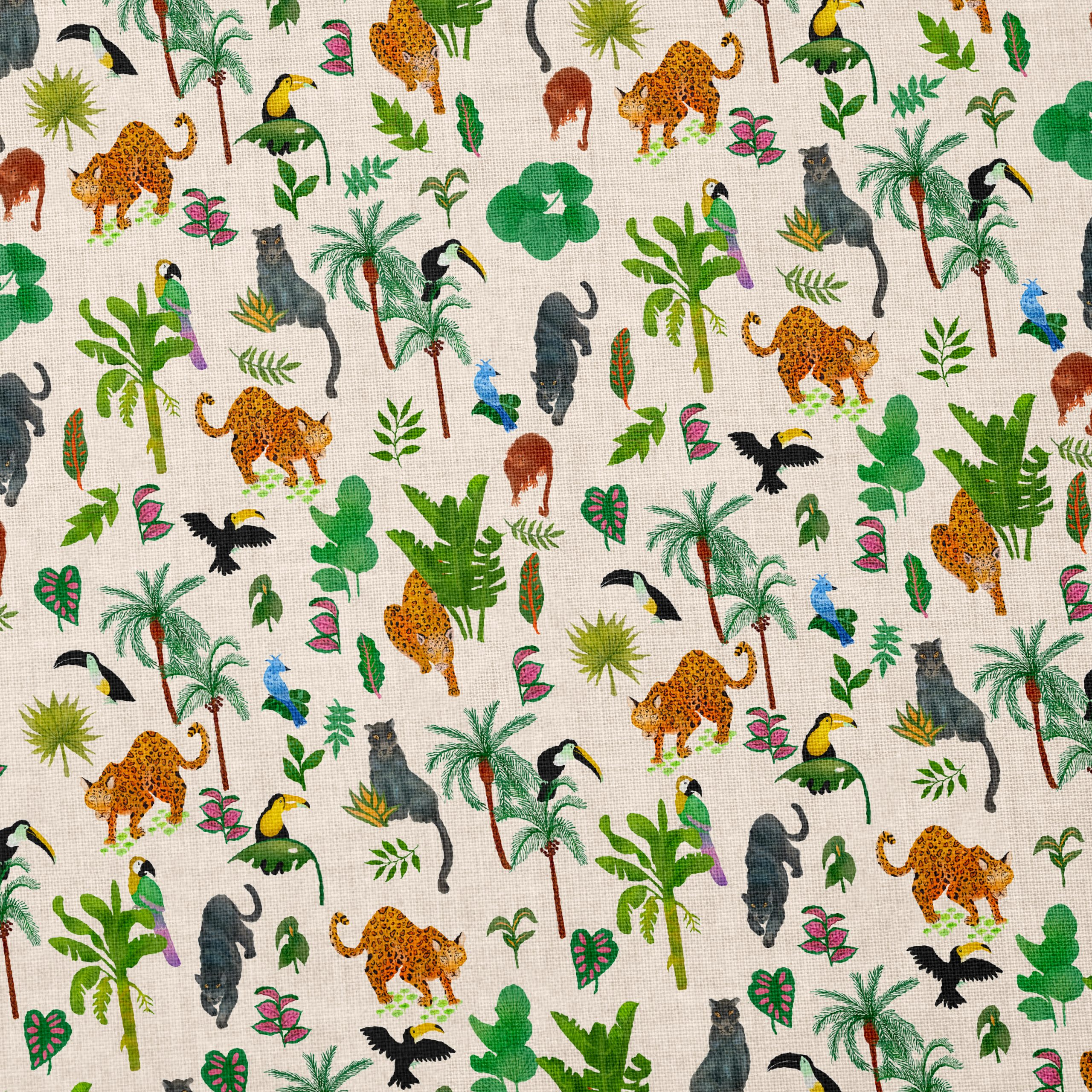 TEXTILES PATTERNS  "JUNGLE COLLECTION"
